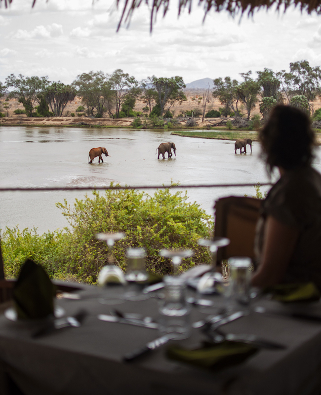 Kudu Safari Camp Restaurant View
